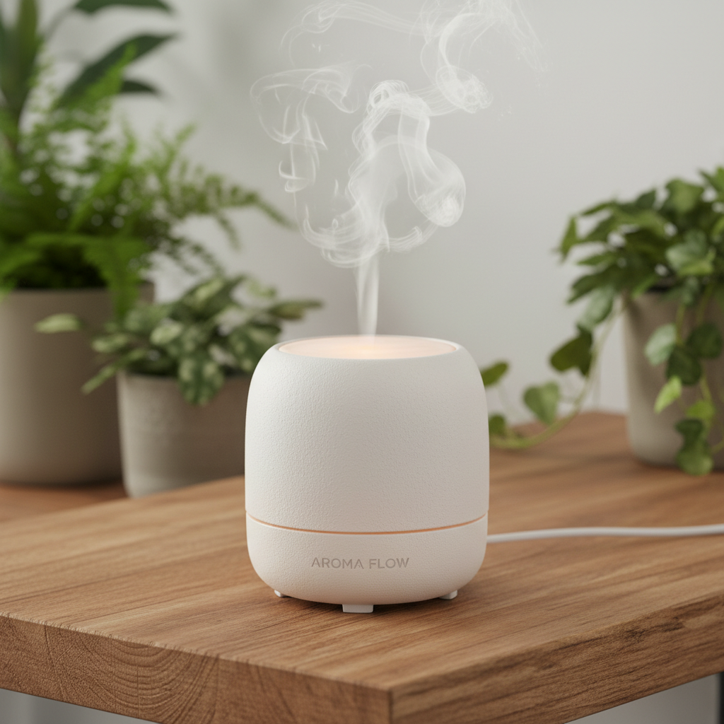 InnoGear 150ML Ceramic Aromatherapy Oil Diffuser – White